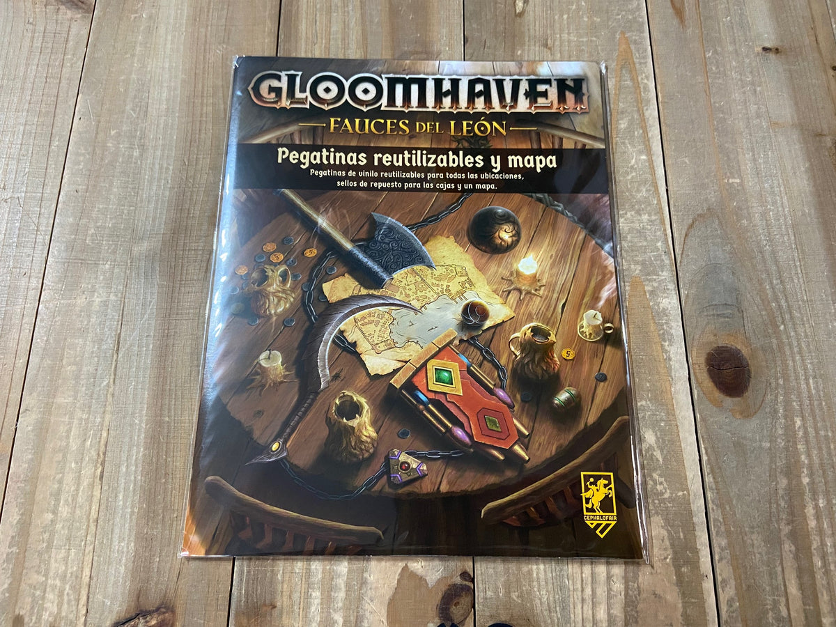 Gloomhaven: Fauces del León (Pegatinas Reutilizables) - Mathom Store S.L.