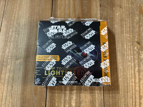 SWU: Jump to Lightspeed Carbonite Booster - Display 12 Booster Packs - Star Wars: Unlimited - inglés -