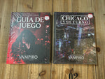 Pack Pin Promo V5 - Chicago Nocturno + Guía de Juego - Vampiro La Mascarada 5ª edición