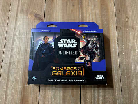 SWU: Sombras de la Galaxia - Caja de Inicio para Dos Jugadores - Star Wars: Unlimited