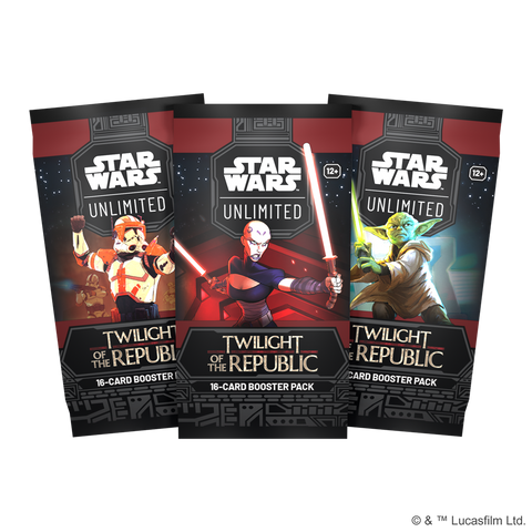 SWU: Twilight of the Republic - Display 24 Booster Packs - Star Wars: Unlimited - inglés -