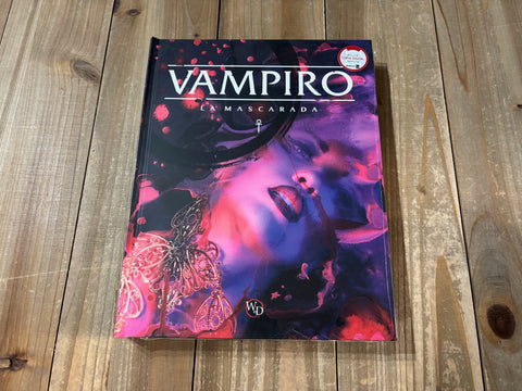 Vampiro La Mascarada 5ª Edición - Libro Básico - Segunda Impresión